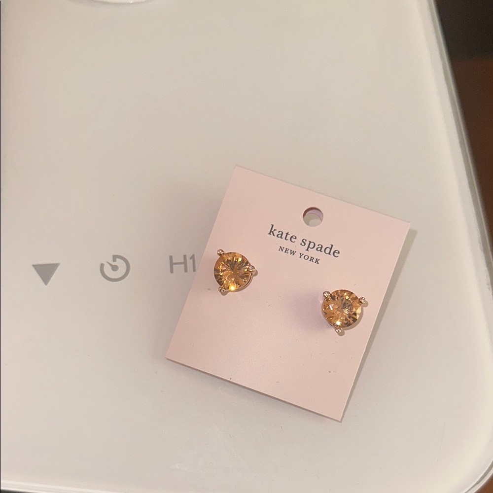 Kate Spade Gold Stud Earrings